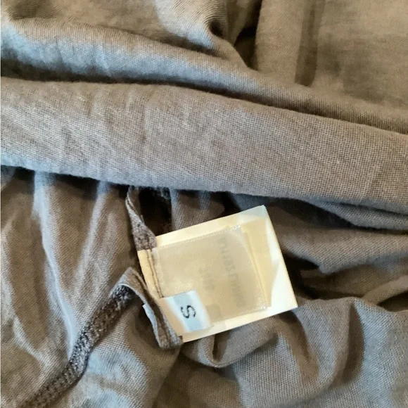 Enza Costa Pima cotton jersey dress Tank Midi long Dress new grey light weight S - Picture 8 of 8